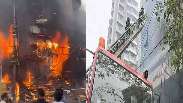 मुंबई के सांताक्रूज में होटल में आग, 3 की मौत, 5 झुलसे